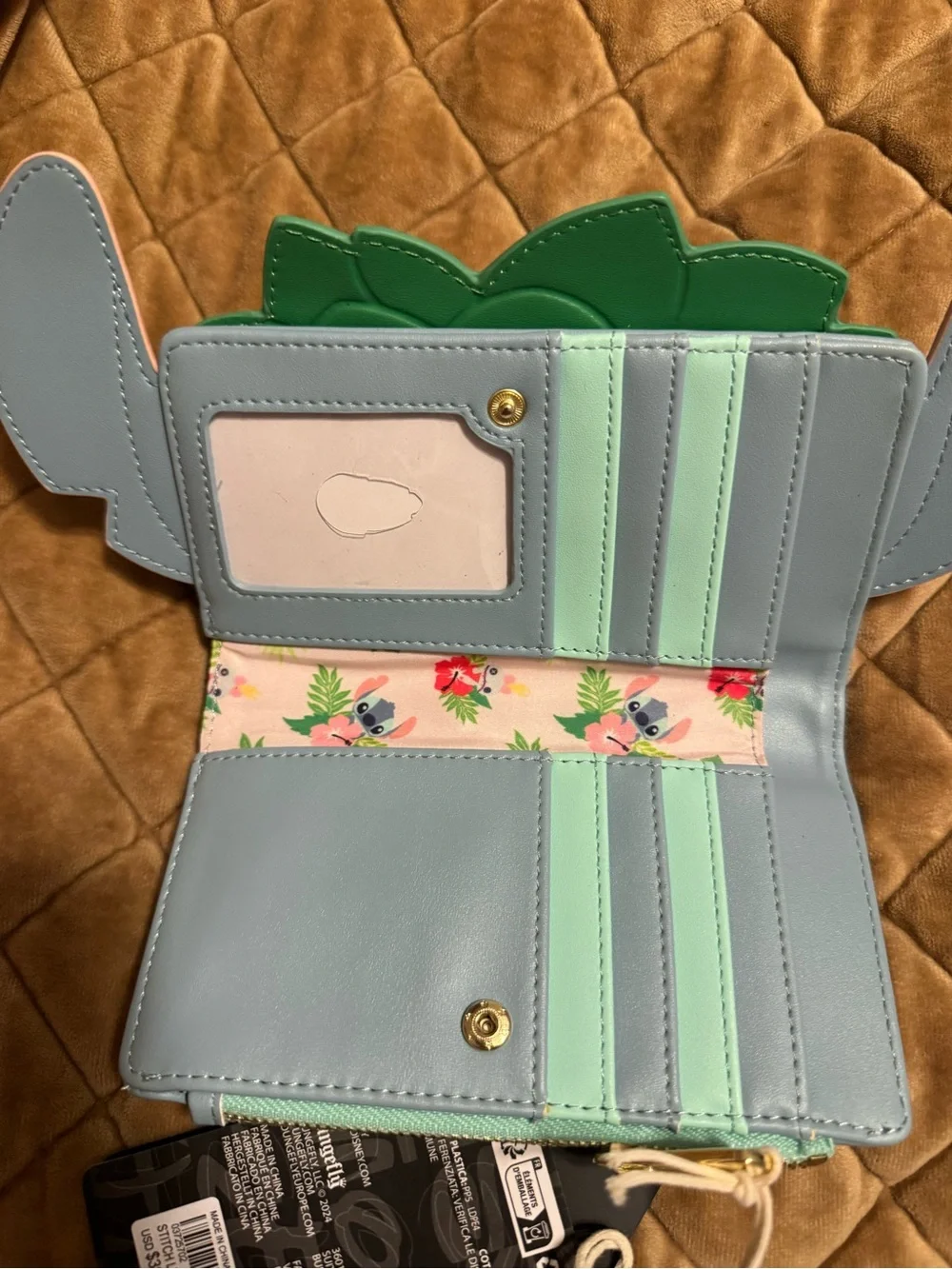 Loungefly Disney Lilo & Stitch Luau Stitch Wallet - NWT
